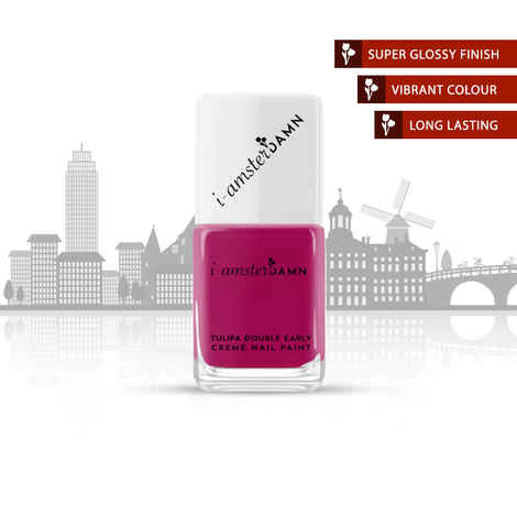 I-AmsterDAMN Nail Paint, Creme, Pink, Tulipa Double Early - Grace of Tulipa Double Early (7 ml)