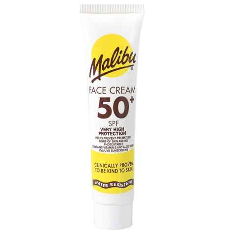 Buy Malibu Very High Sun Protection Face Cream SPF 50 (40 ml) FM909 - Purplle