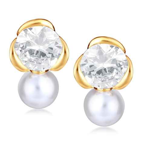 Buy Sukkhi Astonish Gold Plated Dangler Earring For Women - E73621 - Purplle