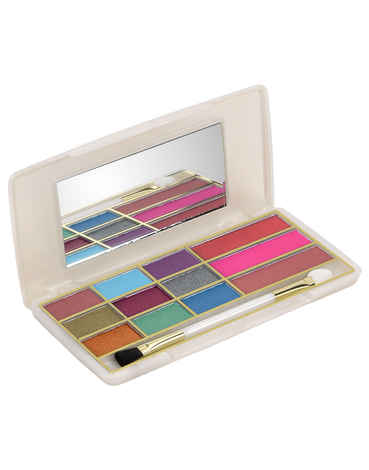 Buy Cameleon Professional Makeup Kit (9 Color Eyeshadow and 3 Blusher with 1 Application Brush), GG006 - Purplle