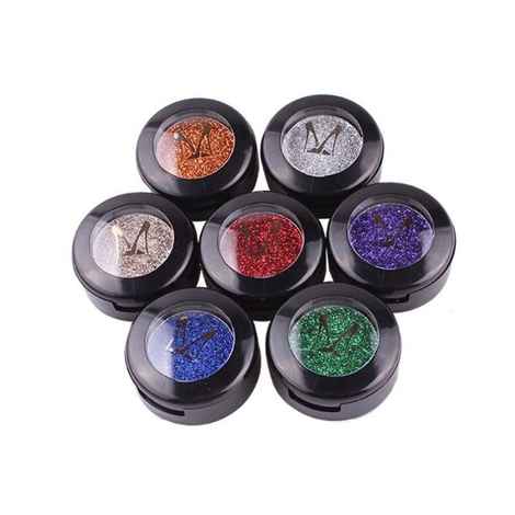 Buy Miss Rose Monochrome Glitter Eyeshadow Pigment 7001-074M 22 - Purplle