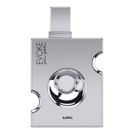 Buy Ajmal Evoke Silver Edition Him Edp Woody Perfume For Men (90 ml) - Purplle