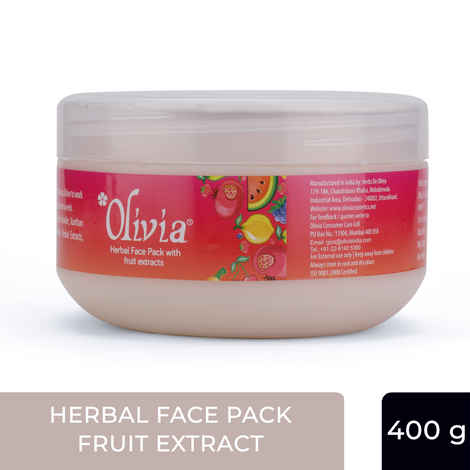 Buy Olivia Fruit Face Pack (400 g) - Purplle