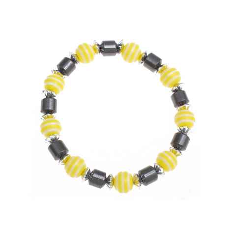 Buy Golden Peacock Streachable Bracelet - Purplle