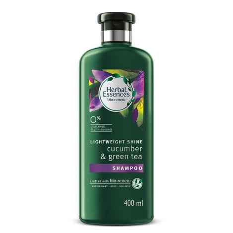Buy Herbal Essences Bio:Renew Cucumber And Green Tea Shampoo (400 ml) - Purplle