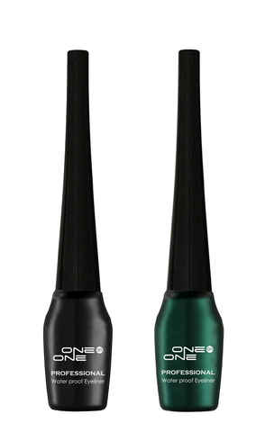 Resme Waterproof Eyeliner, Set of 2 (Black and Green)