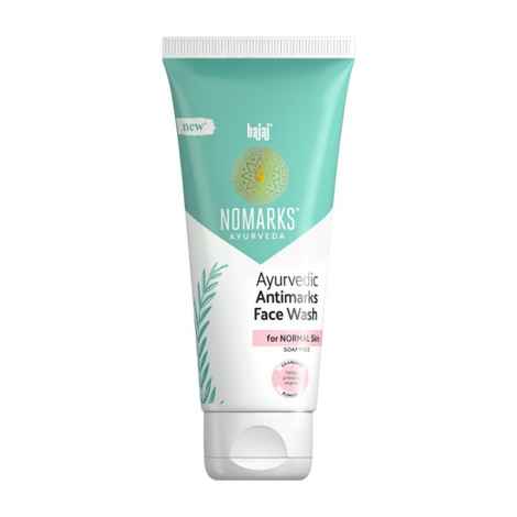 Buy Bajaj Nomarks Ayurvedic Antimarks Facewash for Normal Skin (50 g) - Purplle