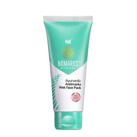 Buy Bajaj Nomarks Ayurveda Antimarks Wet Face Pack (60 g) - Purplle