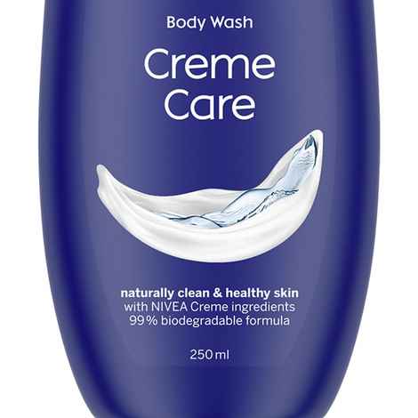 Buy Nivea Creme Care Shower Cream With Free Loofah (250 ml) - Purplle