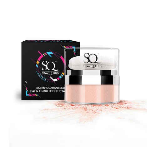 Stay Quirky Satin Finish Loose Powder, Pink, Bonin' Guaranteed - On the Bed 3 (6 g)