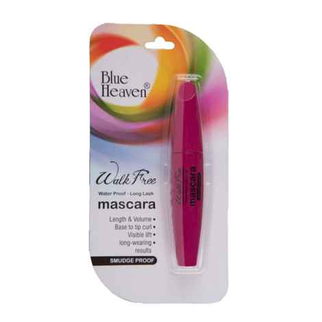 Buy Blue Heaven LAST TWIST Mascara (Water Proof - Long Lash) Pink Pack (12 ml) - Purplle