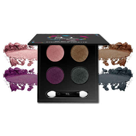 Buy Stay Quirky Eyeshadow Palette Be My Wink|Long Lasting|Shimmer|Paraben & Sulphate Free|Blendable|Intense Pigment|Lightweight - The Pop-Star-Finale Wink 3 - Purplle