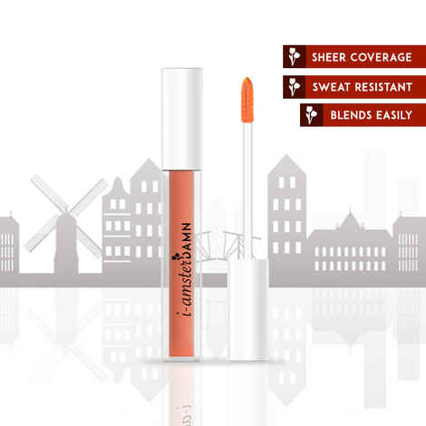 Buy I-AmsterDAMN Liquid Color Corrector, Orange, Tulipa Lily-Flowered - Aladdin 5 (3.2 ml) - Purplle