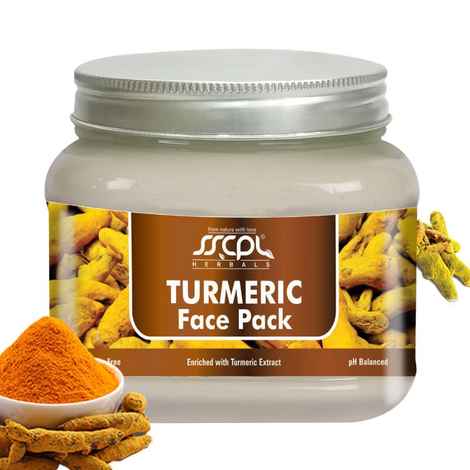 Buy SSCPL Herbals Turmeric Face Pack (150 g) - Purplle