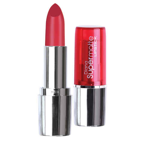 Buy Diana Of London Super Matte Lipstick Kissable Pink -10 (5 g) - Purplle