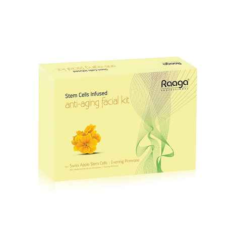 Buy Raaga Professional Stemcells Infused Anti Aging Facial Kit with Rosemary Oil, 61 g - Purplle