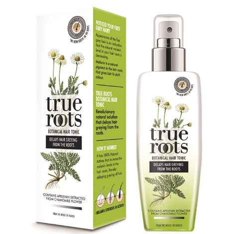Buy True Roots Botanical Hair Tonic to Delay Hair Greying (75 ml) - Purplle