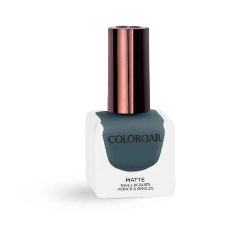 Colorbar Matte Nail Lacquer Grey Raven (12 ml)