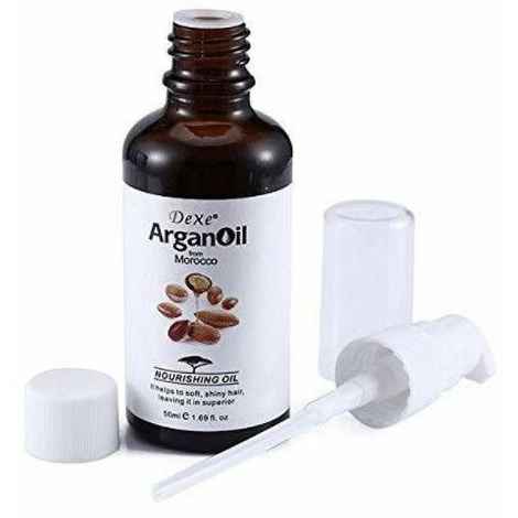 Buy Dexe Nourishing Argan Hair Oil (50 ml) - Purplle