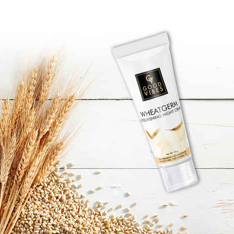 Good Vibes Nourishing Night Cream - Wheatgerm - Travel Size (10 gm)