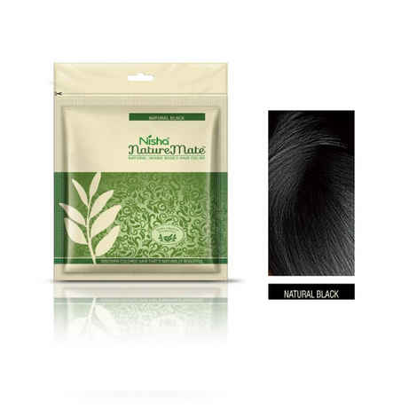 Buy Nisha Nature Mate Natural Henna Based Hair Color No Ammonia (Net Quantity 30 g) - Purplle