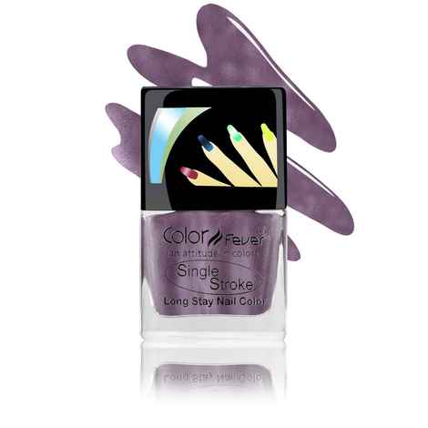 Buy Color Fever Ultra Sparkle Nail Color - Long Wear Nail Paint, Purple Shine (9 ml) - Purplle