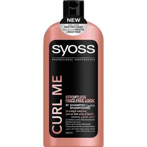 Schwarzkopf Syoss Curl Me Effortless Frizz-Free Look 01 Shampoo (500 ml)