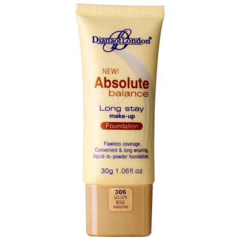 Buy Diana Of London Absolute Stay Foundation Tube - 306 Golden Beige (30 g) - Purplle