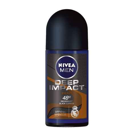 Buy NIVEA MEN Deodorant Roll On Deep Impact Energy 50ml - Purplle