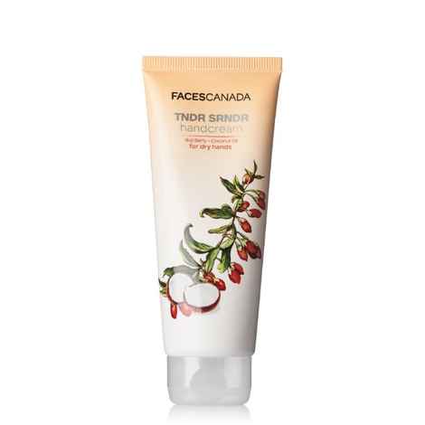 Buy Faces Canada TNDR SRNDR Hand Cream Goji Berry + Coconut Oil (50 g) - Purplle