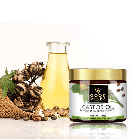 Buy Good Vibes Hair Pomade - Castor Oil (100 gm) - Purplle