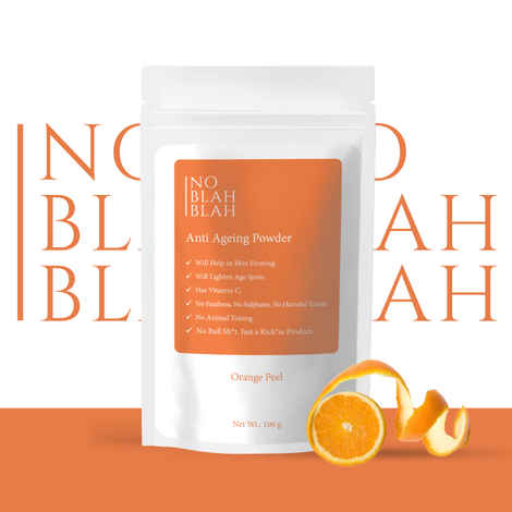No Blah Blah Anti Ageing Powder - Orange Peel (100 g)