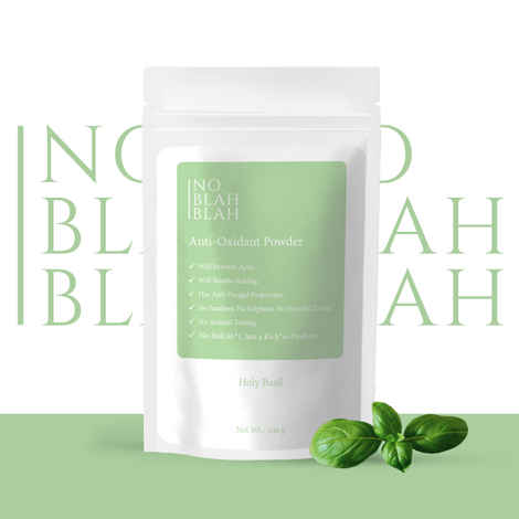 Buy No Blah Blah Anti-Oxidant Powder - Holy Basil (100 g) - Purplle