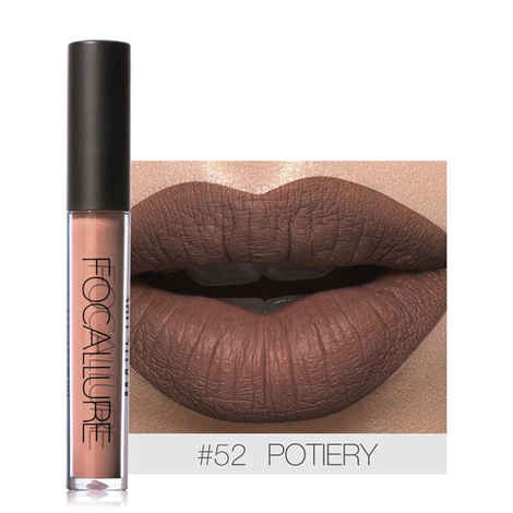 Buy Focallure Matte Liquid Lipstick # Potiery FA24#52 - Purplle