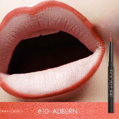 Buy Focallure Matte Lipliner Pen FA39#10 - Purplle