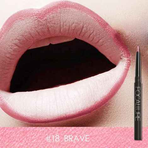 Buy Focallure Matte Lipliner Pen FA39#18 - Purplle