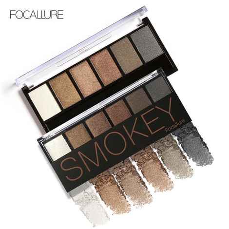 Buy Focallure Smokey Eyeshadow Palette #01 FA06#1 - Purplle