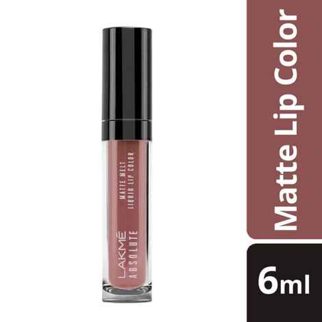 Buy Lakme Absolute Matte Melt Liquid Lip Color - Nude Hit (6 ml) - Purplle