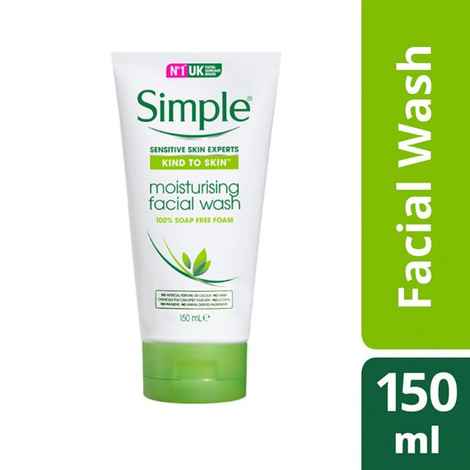 Buy Simple Kind To Skin Moisturising Facial Wash, (150 ml) - Purplle