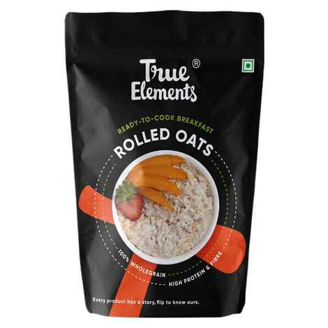 Buy True Elements Rolled Oats Gluten Free (1000 g) - Purplle