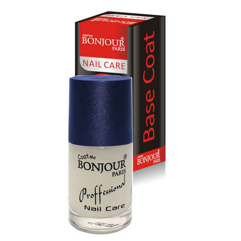 Bonjour Paris Coat Me Nail Polish Base Coat Transparent (9.5 ml)