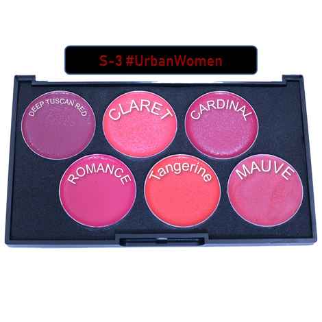Buy Bonjour Paris Coat Me Fashion Pro Lip Palette 6 Shades - Creamy Satin Matte, UrbanWomen (15 g) - Purplle
