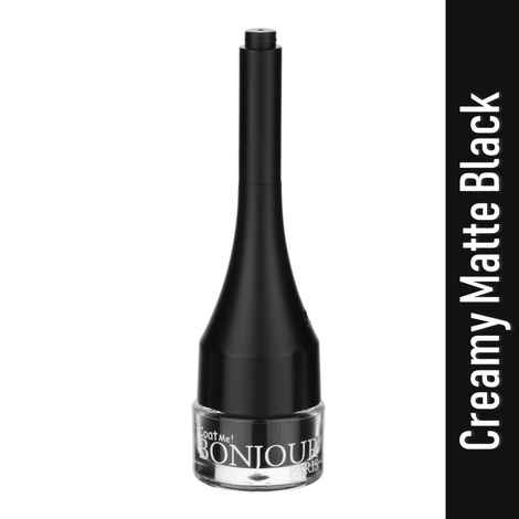 Buy Bonjour Paris Coat Me Insta Dramatic Water Proof 9 to 5 Gel Eyeliner, Black (4 ml) - Purplle
