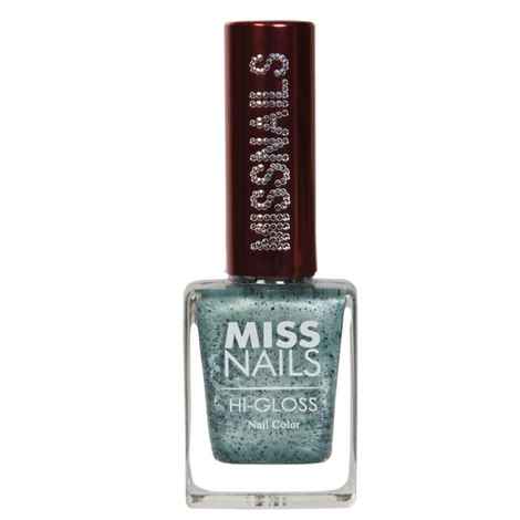 Buy Miss Nails Nail Paint Hi-Gloss 91 Green Berry (10 ml) - Purplle
