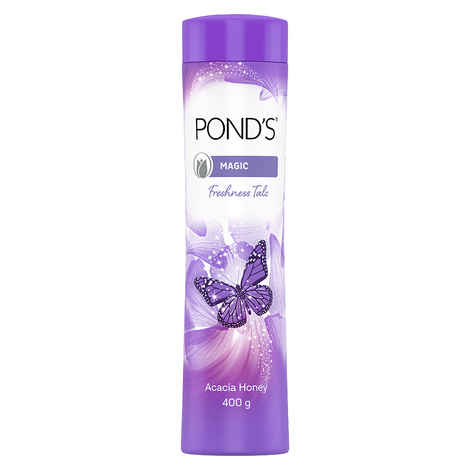 Buy Ponds Magic Perfume Powder With Vitamin B3 For Women, Acacia Honey, 400 gm - Purplle