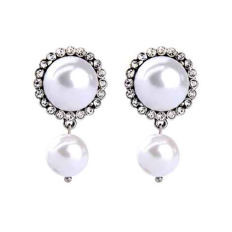Buy Ferosh Iva Designer Pearl Stud-Drop Earrings for Women - Purplle