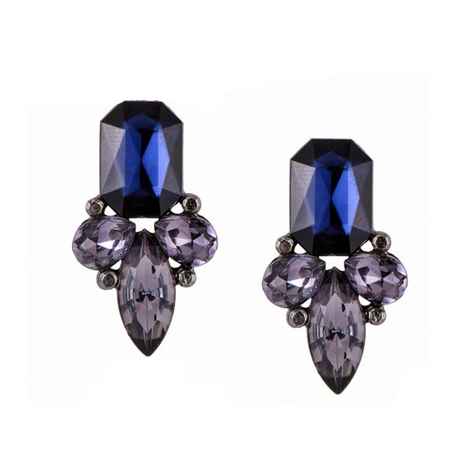 Buy Ferosh Royal Blue Stud Earrings - Purplle