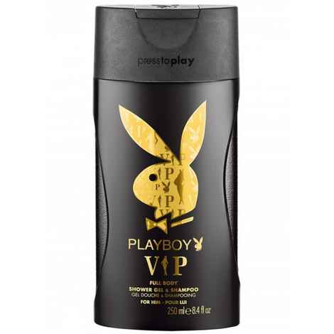 Playboy Vip Shower Gel & Shampoo For Men (250 ml)
