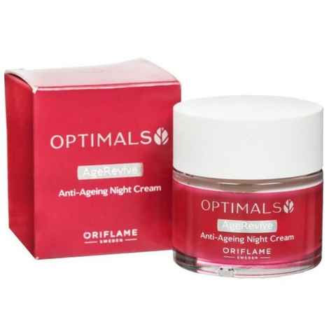 Buy Oriflame Optimals Age Revive Anti Ageing Night Cream (50 g) - Purplle