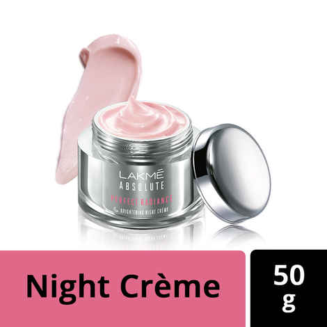 Buy Lakme Perfect Radiance Brightening Night Cream | With Niacinamide | Boosts Glow and Brightens Skin | 50G - Purplle